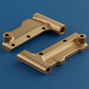 Bronze machining casting