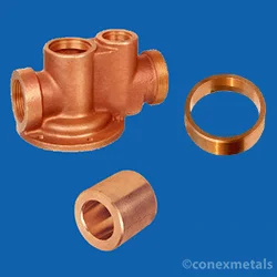 Fundición de bronce mecanizada
