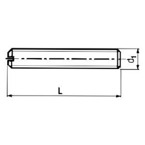 DIN 551 Slotted Set Screw