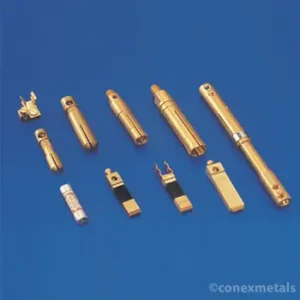 Messingstifte für elektrische Stecker