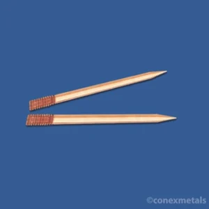 Медные конические воздушные стержни