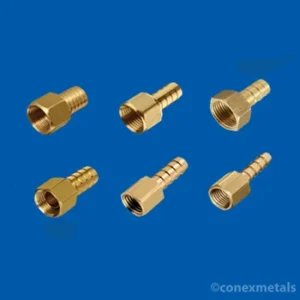 Messing-Schlauchnippel mit Innengewinde