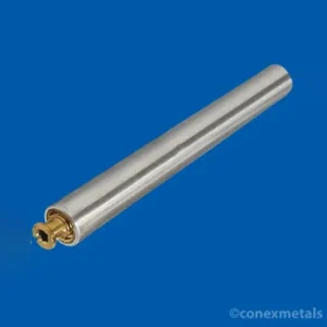 Pavimentos de aluminio con anclaje de latón