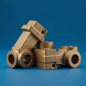 Bronze-bearbeitetes Gussteil 2