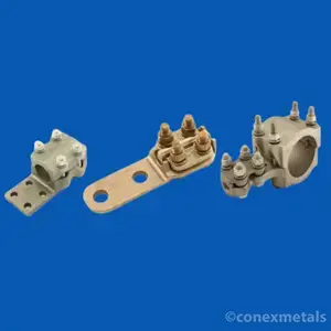 Conectores de Subestación y Conectores de Potencia de Bronce