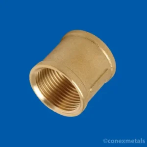 Luvas para tubulação em latão e aço inoxidável fabricadas pela Conex Metals